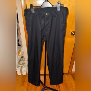 Haggar Men's Classic Black Chinos